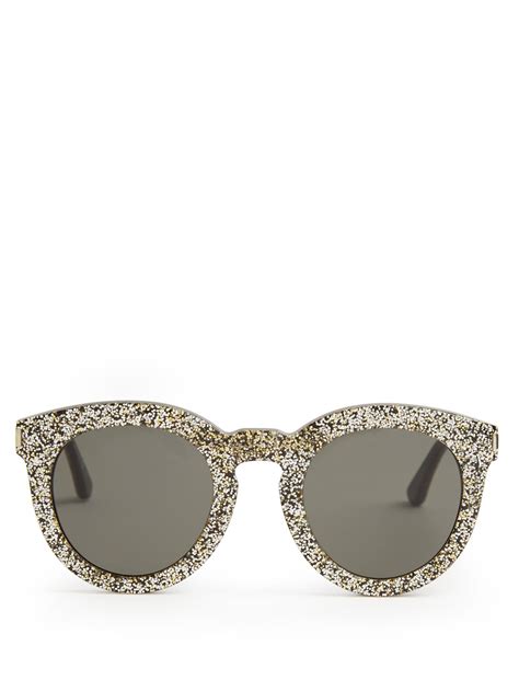 yves saint laurent glitter glasses|yves Saint Laurent black sunglasses.